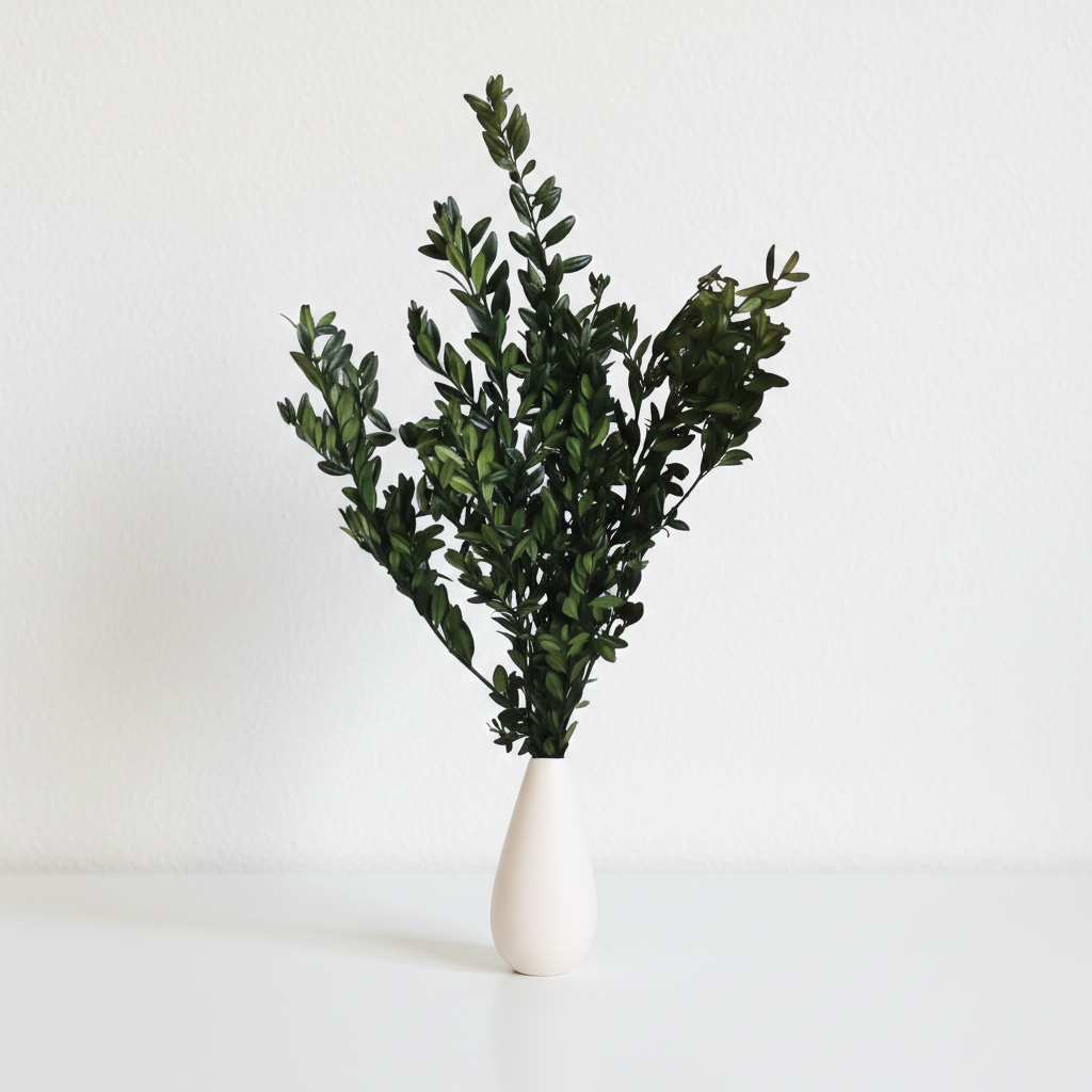 Stabilizovaný Buxus zelený – přírodní dekorace bez údržby do vázy i aranžmá